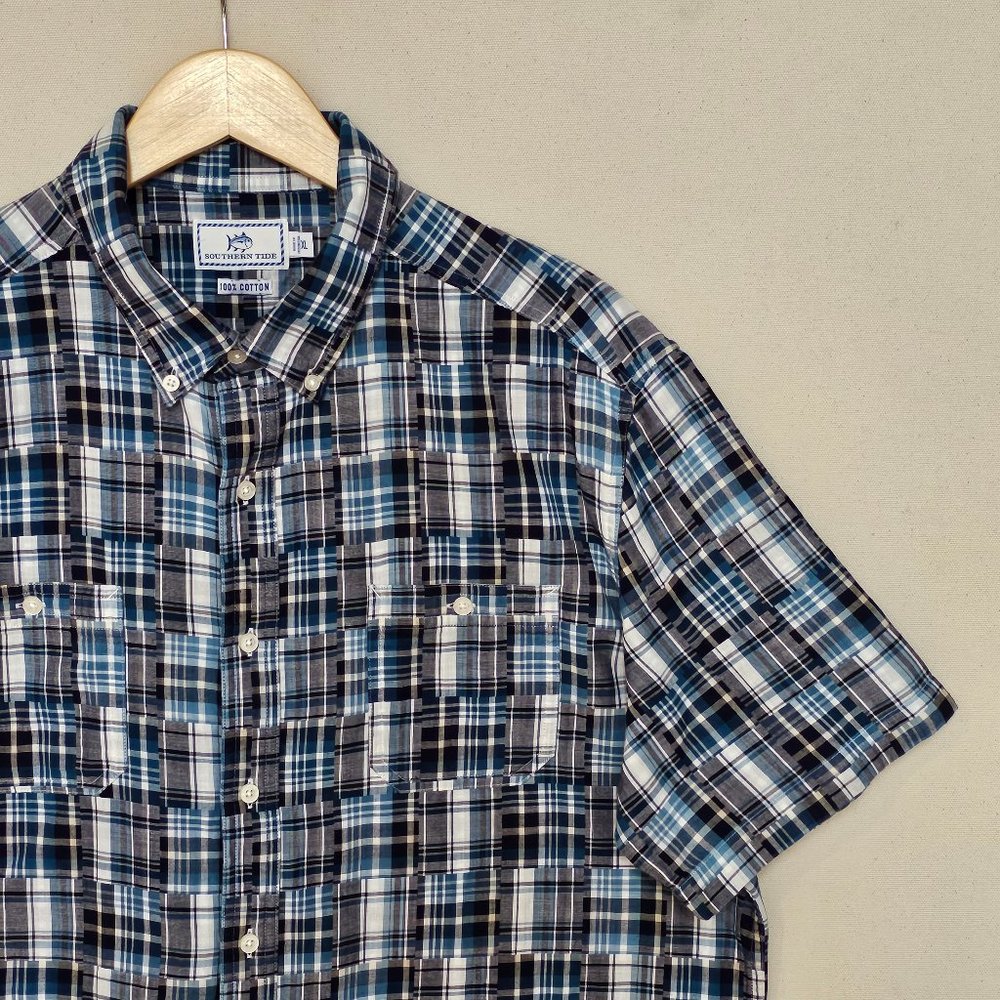 Southern Tide Short Sleeve Button Down XL
